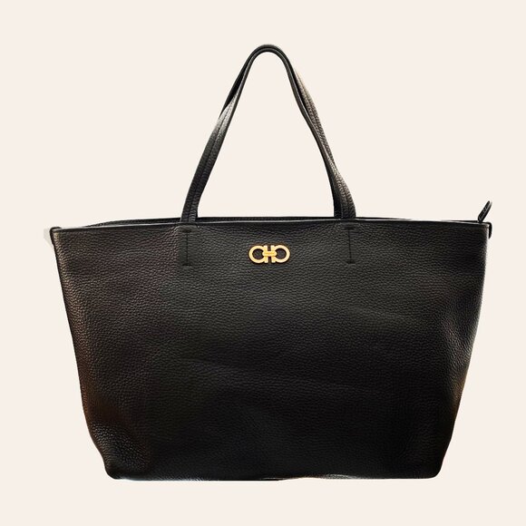 Salvatore Ferragamo Bice Small Shopper Tote - Picture 1 of 12